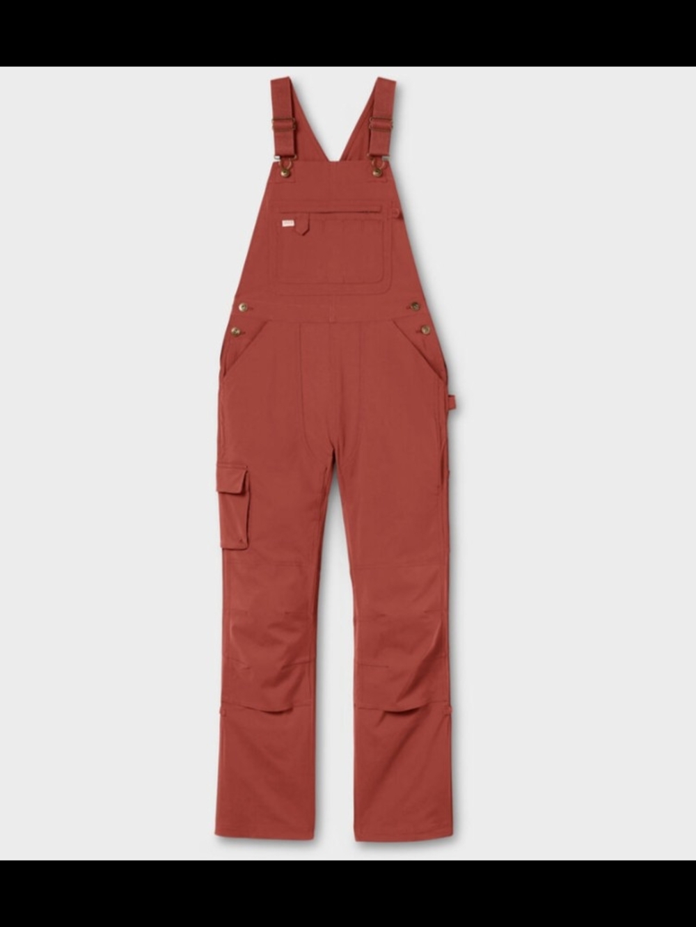 Duluth Trading Co Rust Overalls with Utility Pockets - Picture 2 of 5